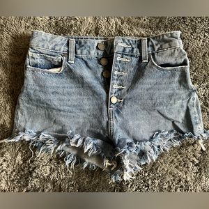 PAIGE size 24 jean shorts